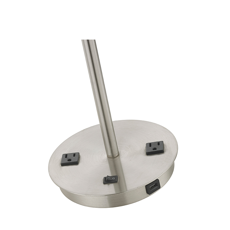 Dvě světlanočního stolku stolní lampa v místnosti