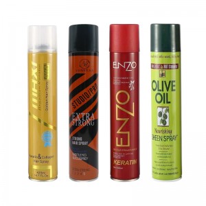 Silné trvalé stereotypy, čerstvé ane lepkavé po celý den držení vlasového třpytivého spreje