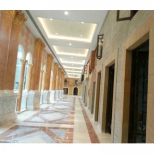 Vytvářená forma snapodobením mramoru