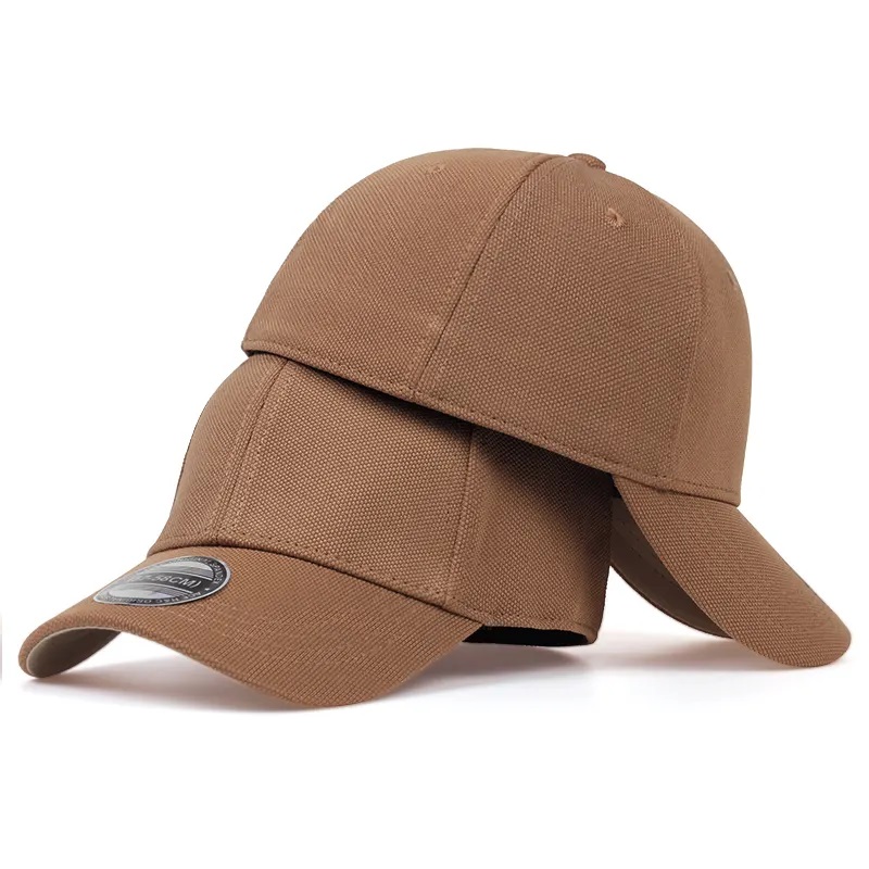Vysoce kvalitní bavlněný klobouk baseballového čepice unisex logo Vlastní výšivky uzavřené sportovní čepice