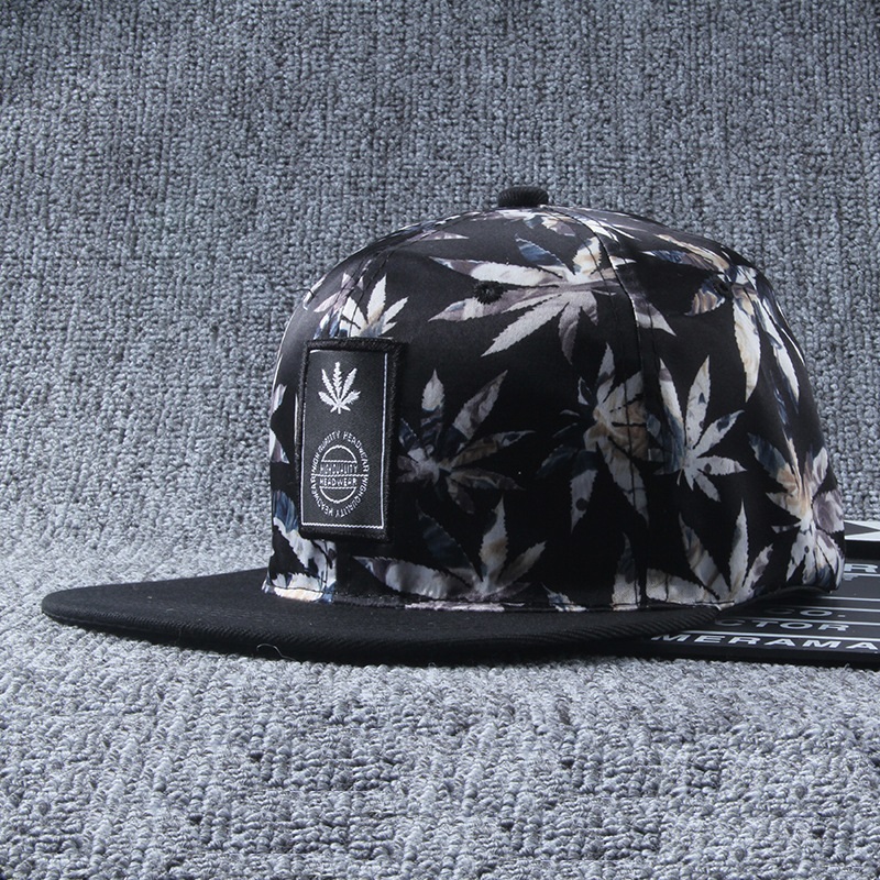Křivka přizpůsobení továrny ploché okraje 6 panel Vodotěsný styl hip hopu Nylon Baseball Cap