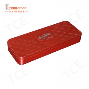 Přizpůsobené vysoce kvalitní řemeslné dárkové dárkovénádobynádoba Candy Jar Box čokoláda Candy Metal Box Cookie Metal Box