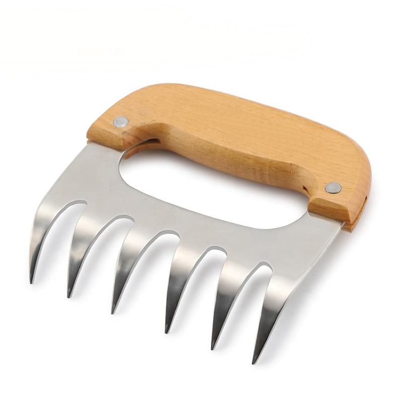 Hot Sell Hit odolný odolný odolný znerezové oceli 304 masové drápy BBQ Příslušenství Maso Shredder drápy