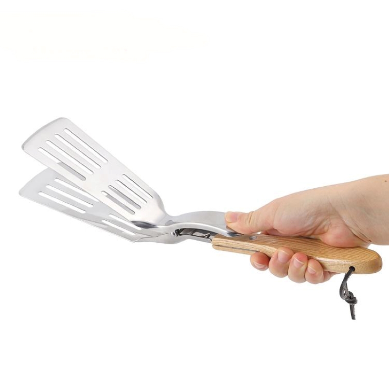 Single-Use 2 in 1 BBQ grilování špachtle&Tongs pro grilování venku, více účel