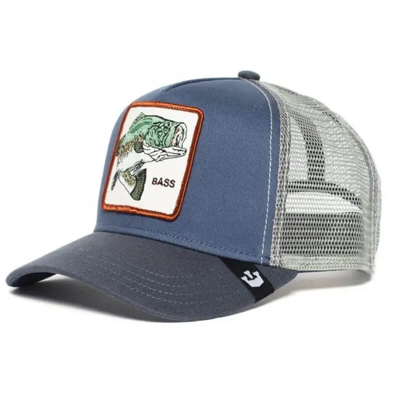 2023 Nové příjezdy módní vyšívání Anime Baseball Cap With Mesh Foam Hat Hat Trucker Cap Caps Custom Logo