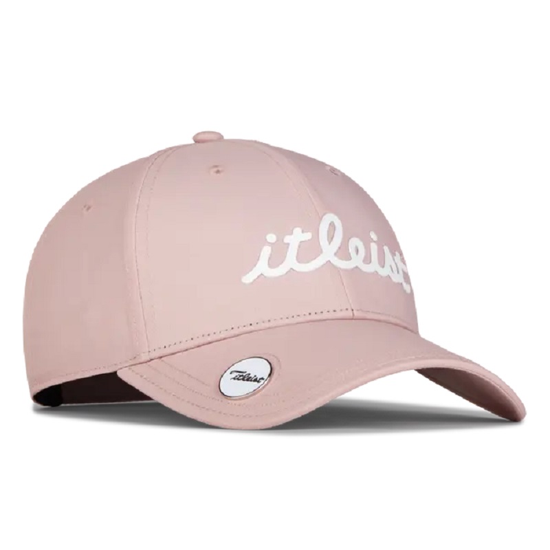 Ženy hráči Performance Golf Cap Custom TPU Logo 6 Panel Strukturované golfové čepice baseballové čepice zakřivené Bill Rose golfové klobouky ženy