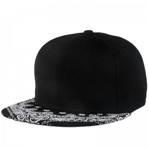 Vysoce kvalitní vlastní logo velké Brim Fashion Street Trend Hip Hop Baseball Cap