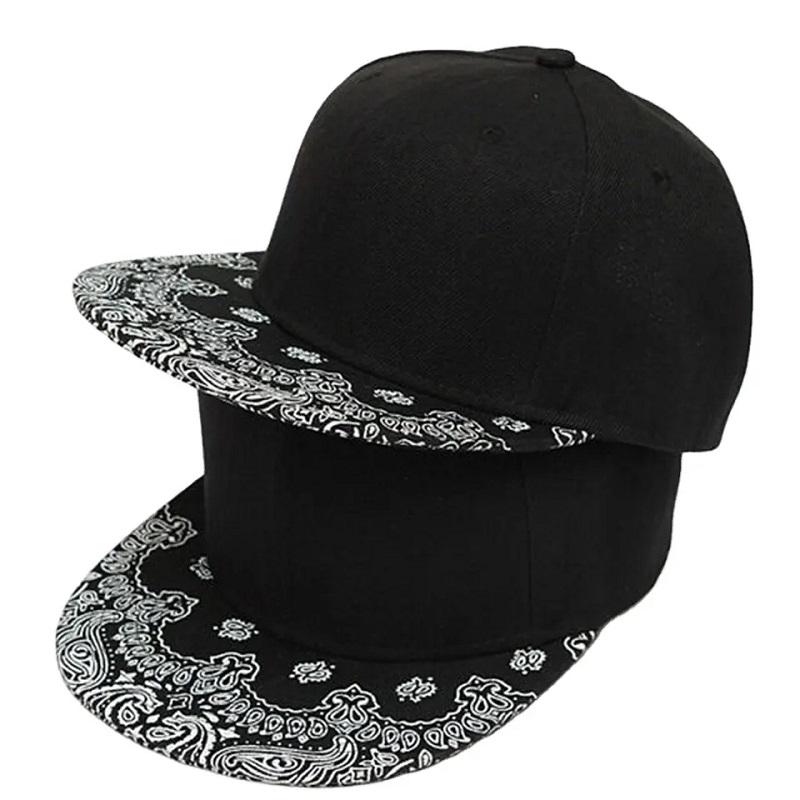 Vysoce kvalitní vlastní logo velké Brim Fashion Street Trend Hip Hop Baseball Cap
