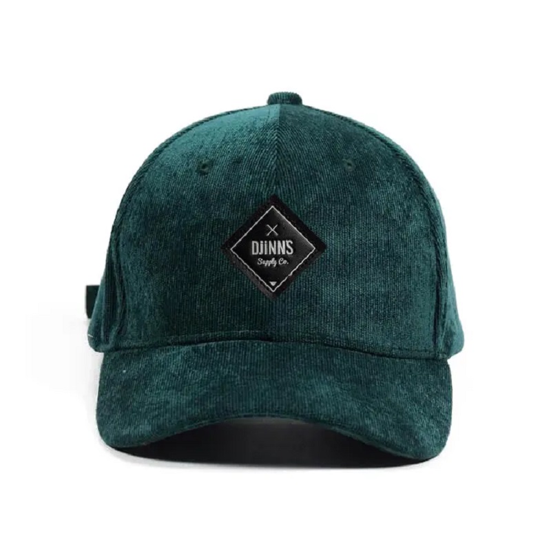 Vlastní sportovní čepice Sun Hat Men Design klobouk čepice Gorras de Beisbol Corduroy Baseball Hat