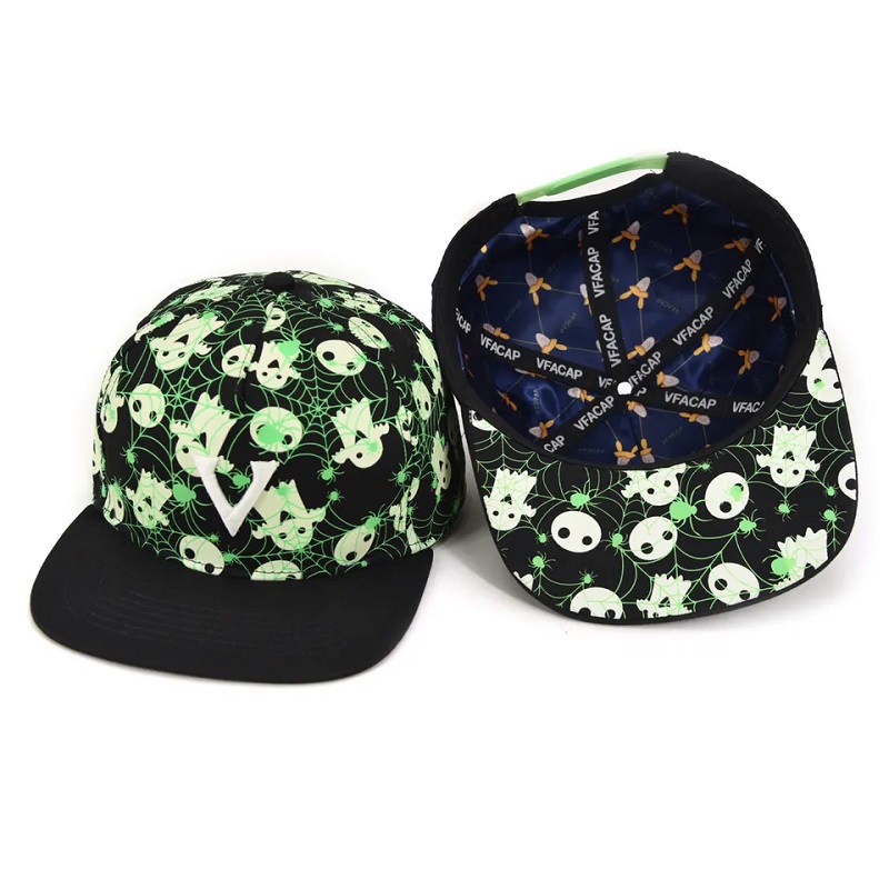 Móda 6 Kids Kids Sportovní klobouky Přizpůsobení Vyšívané logo batole Snapback Hat