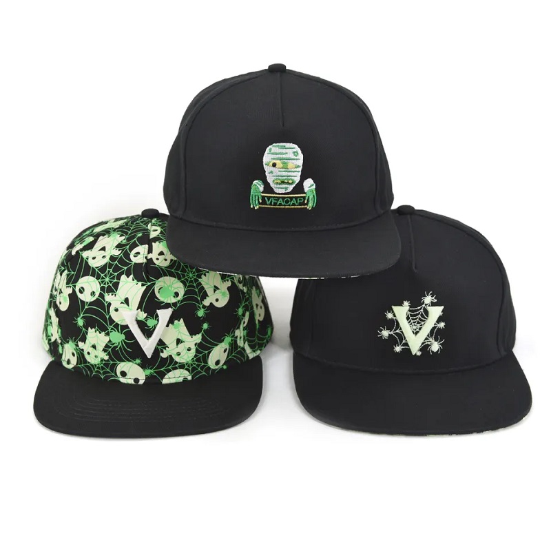 Móda 6 Kids Kids Sportovní klobouky Přizpůsobení Vyšívané logo batole Snapback Hat