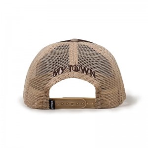 Kvalitní vlastní 3D vyšívané logo 5 panel Gorras Foam Mesh Trucker Cap klobouk pro muže