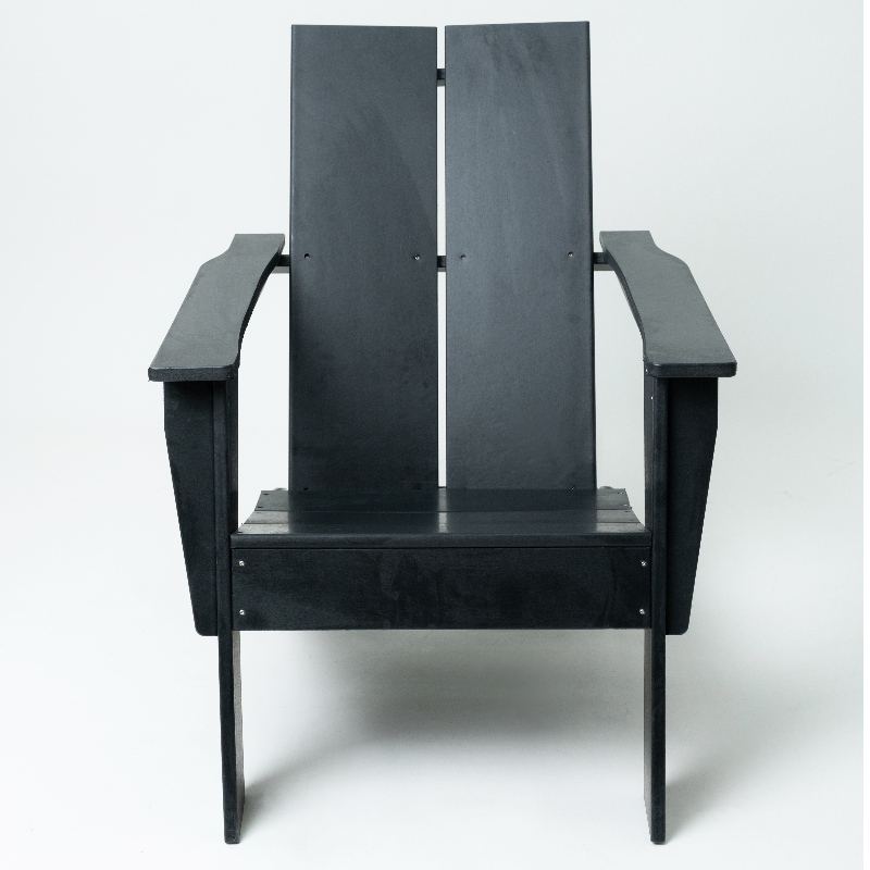 Moderní textura dřeva Adirondack židle