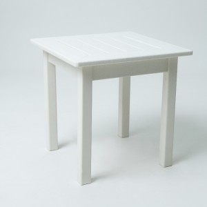 18 palců mimo plastový boční stůl Adirondack