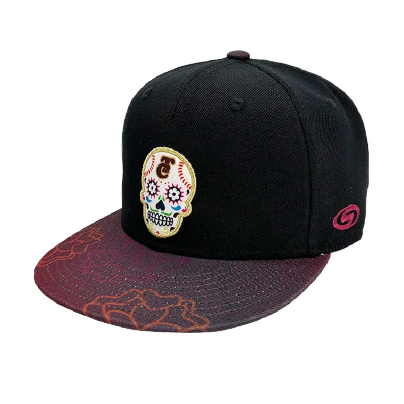 Sublimatizace módní tisk 6 panelů Snapback Cap s vysoce kvalitní polyesterovou látkou