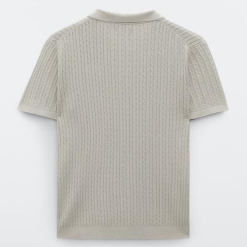 Custom Designer Summer Summer s krátkým rukávem Pletení svetr bavlna