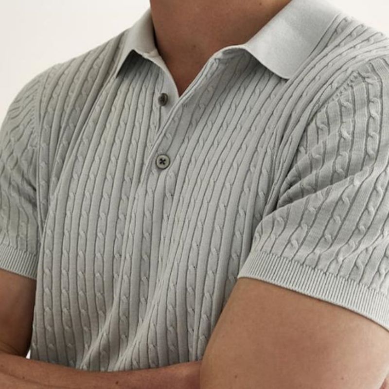 Custom Designer Summer Summer s krátkým rukávem Pletení svetr bavlna