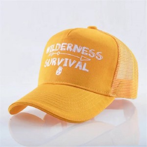 Vlastní tisk žlutá bavlna semišová výšivka Strukturovaná 6 panelových špendlíků