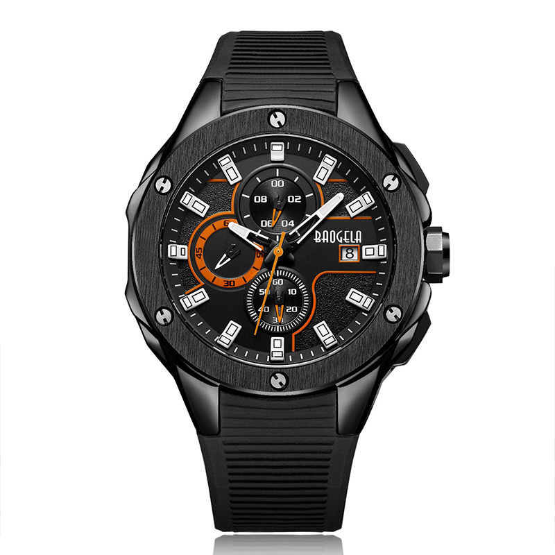 Baogela luxusní značka Men Silicone Sports W