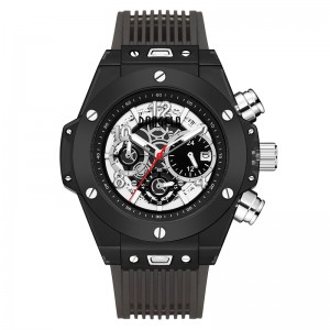 Baogela Brand Full Transparent Watch Luxury Mens Watch Fashion Sports Vojenská reloj kreativní muži ženy Chronograph Quartz Watch 20013