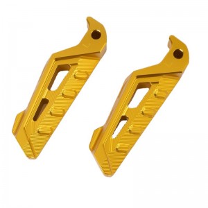 CNC modifikované díly motocyklové zadnínohy zadnínoha otočný pedál Velké motocyklové příslušenství pro zpracování součástí přizpůsobení zpracování součástí