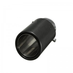 Přizpůsobené lesklénebo matné uhlíkové vlákno Univerzální výfuk automobilu a tlumiče pro ocasní trubku