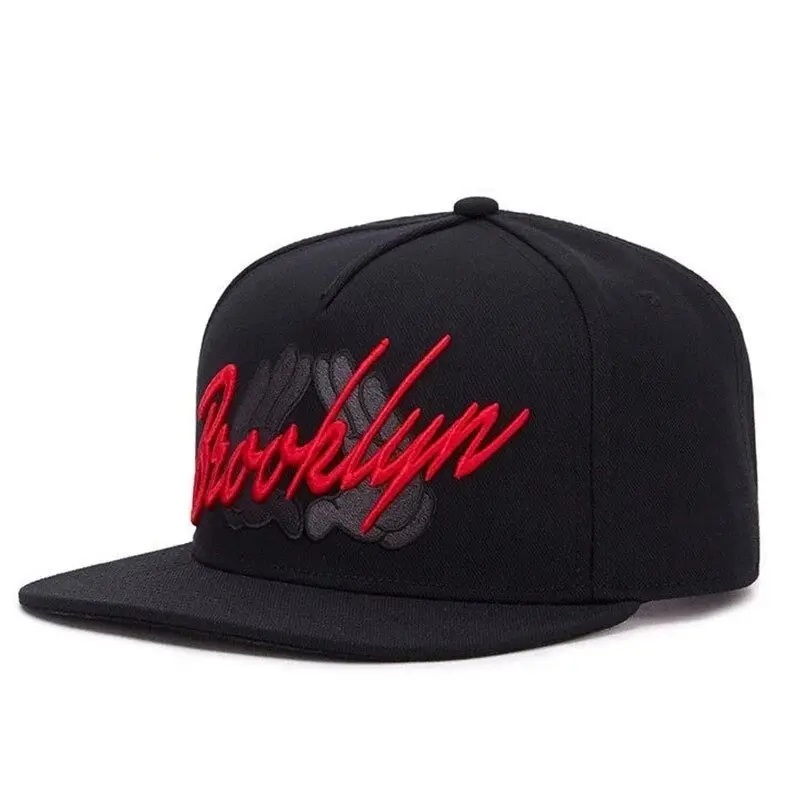 Levná kvalita vlastní logo sportovní čepice Nastavitelné obyčejné ploché hip hopové klobouky 6 Panel prázdné baseballové čepice snímky