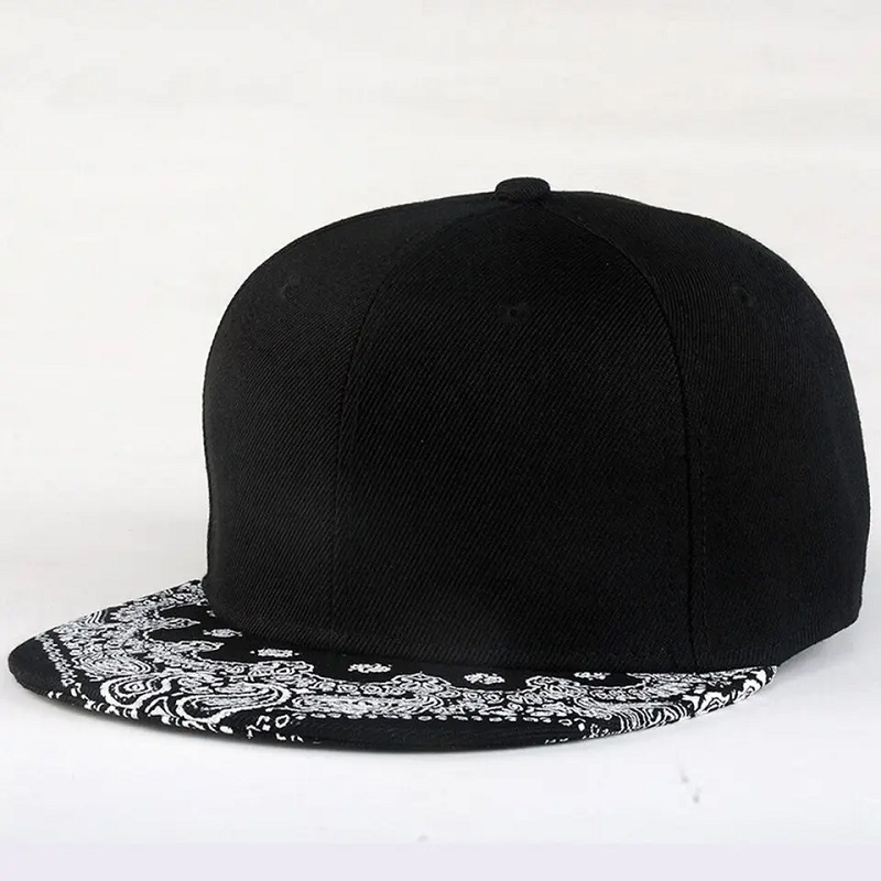 Velkoobchodna vlastní bavlněný tisk Snapback čepice Hat Nejlepšínejvyšší kvalitní baseballové klobouky