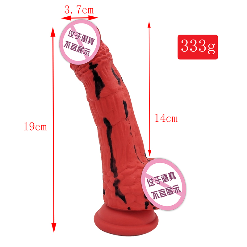 871 Realistické dildo silikonové dildo s přísavným pohárem G-Spot Stimulation Dildos Anal Sex Toys for Women and Mar