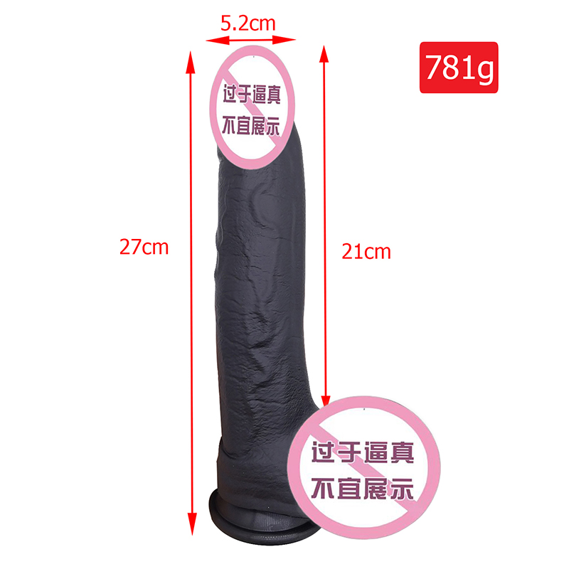 866 Realistické dildo silikonové dildo s přísavným pohárem G-Spot Stimulation Dildos Anal Sex Toys pro ženy a pár