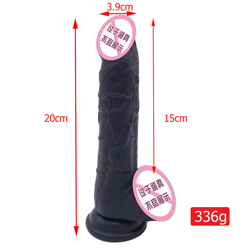 865 Realistické dildo silikonové dildo s přísavným pohárem G-Spot Stimulation Dildos Anal Sex Toys pro ženy a pár