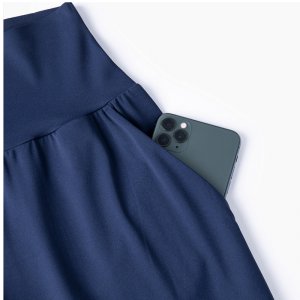 Kapsy širokoúhlé volné jógové kalhoty