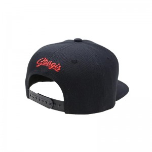 Vyšívání bavlněné ploché okraje dospělí Plain Mens Hip Hop Hats 5 Panel Přizpůsobit čepice Snapback Hats s vlastní logem
