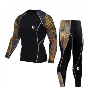 Velkoobchodní večeře lepší dodavatel zakázkových prémiových pánských vyrážek BJJ Nogis, Jiu Jitsu Gi Rash Guard.