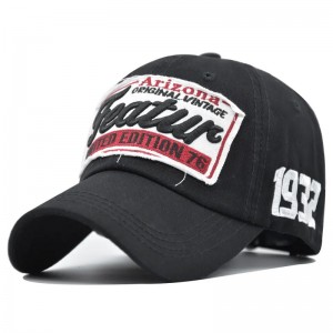 Unisex Nastavitelné bavlny přizpůsobené 6 panelové klobouky baseballové čepice s vlastním vyšívacím logem