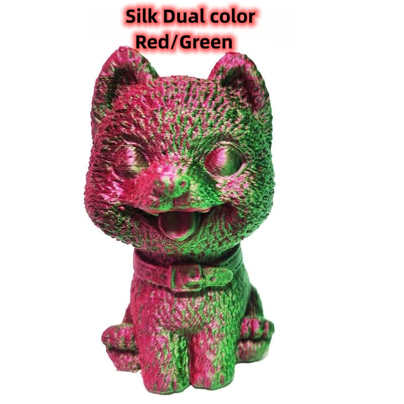 FILAMENT PLA FILAMENTU SILK DUALOVÝ FILAMENT, 1,75 mm 3D vlákno, 3D tiskárna vlákno