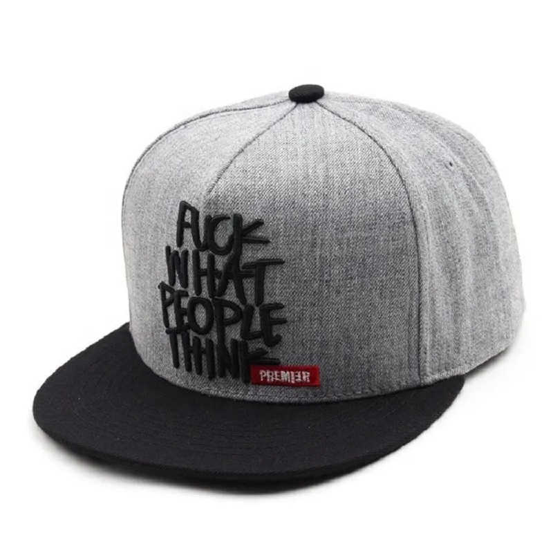 Přizpůsobené design Plain Snapback Caps/hats BlanksNapback Baseball Caps