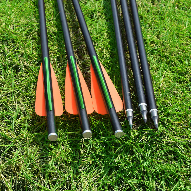 Šrouby šipky ze skleněných vláken pro kuše