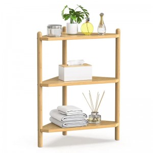 Bambusový rohový stojan