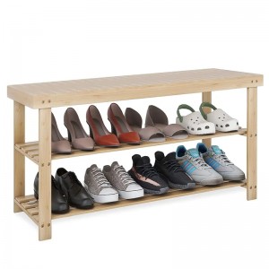 Vstupní stojan ve 3. podlaze bambusový stojanna stojan boty