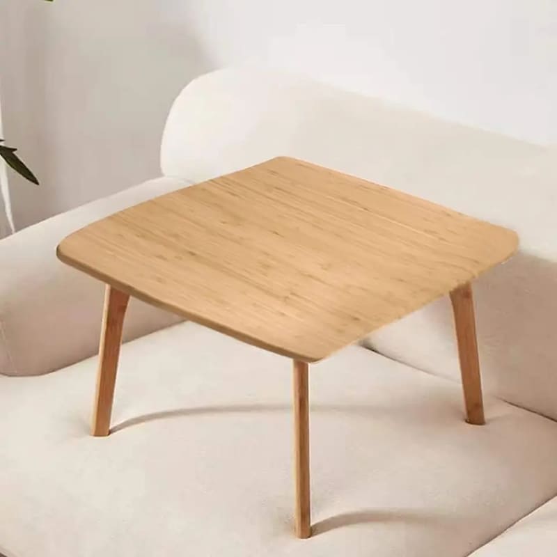 Nízký čajový stůl sedína podlaze čtvercového tatami stolu bambusovýnábytek