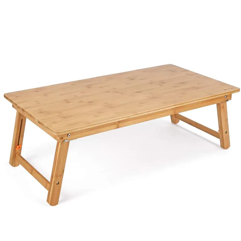 Bambusový koncový stůl velký velikost podlahového stolu stolní zásobníkna snídani servírovací podnos se skládacíminohamanastavitelnýnízký konferenční stolek