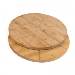 Bamboo Pizza Round Cutting Board