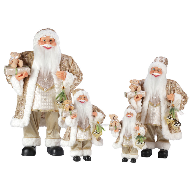 T24-Y006 30 ~ 110 cm Vánoce Santa Claus Dekorace