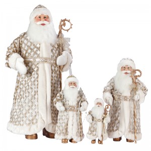 TM-S008 30 ~ 110 cm Vánoce Santa Claus dekorace