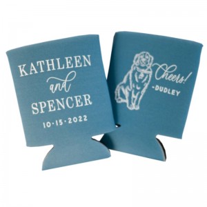 Velkoobchodní pěnový chladič tvrdohlavý držák pivo může izolované rukávy Slim Cheap 3 4 5mm 330 ml chladicího koozy s logem