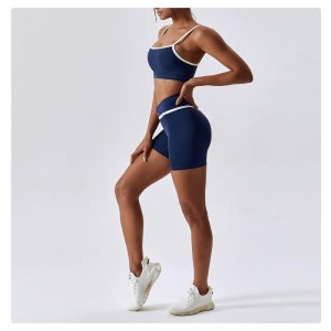 SC9271 AKTIVNÍ ŽENY JOGA Fitness trénink Jóga Krátké sady sportovní podprsenky ženy bezproblémové jógové kalhoty legíny sada