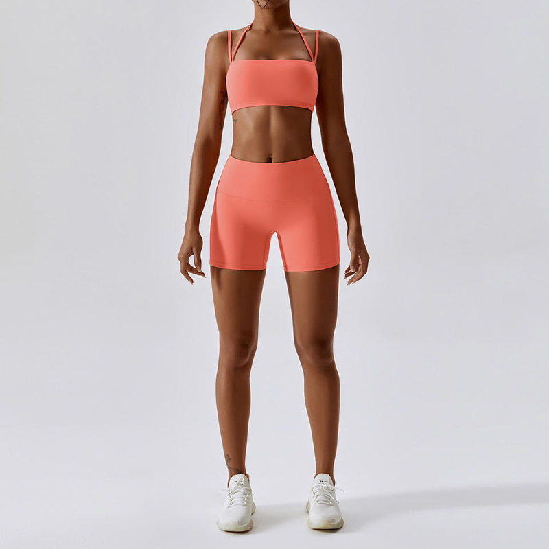 SC9274 Fitness Women 2023 PRASOVÁ trénink Shorts Vlastní jóga sada bezproblémové tělocvičny Wear Workout Sportswear Gym Fitness Sets