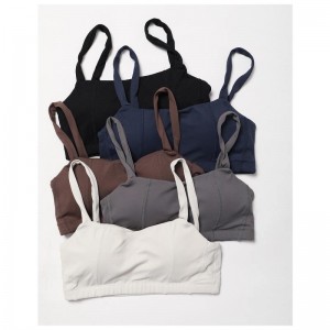 SC9275 Jóga Wear Set Girls Lightweight Elastic Fitness Leggings a podprsenka Set Woman Yoga Wear Pant