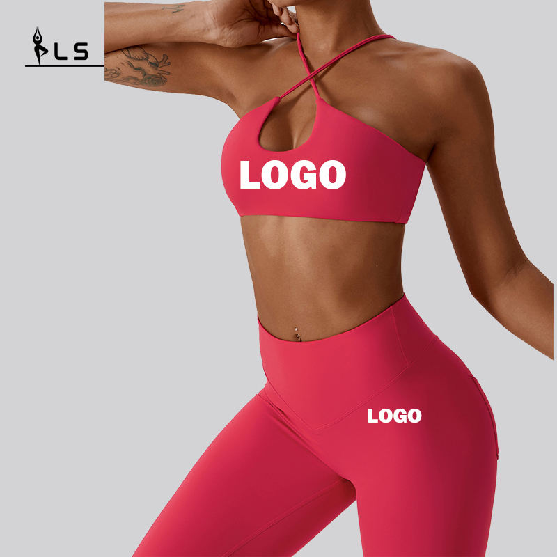 SC1061 Sportovní podprsenka a legíny Nastavení jógy Konjunto jóga sada pro ženy venkovní tělocvična Fitness Wear
